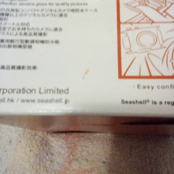 Brand New Seashell Universal Water Proof Camera Case Black/Onyx Model SS-1 - Picture 13 of 16